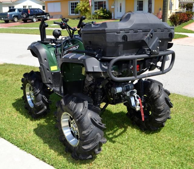 2008 Yamaha Grizzly 700 EPS with Custom Gorilla 6.5 inch suspension